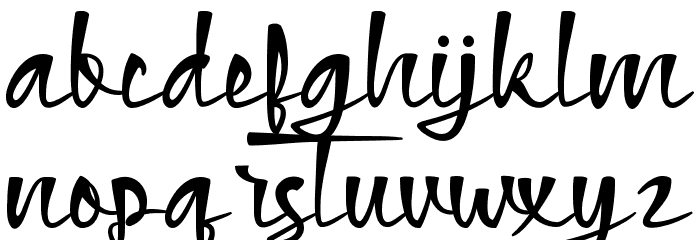 Covert Paradise Demo Font LOWERCASE
