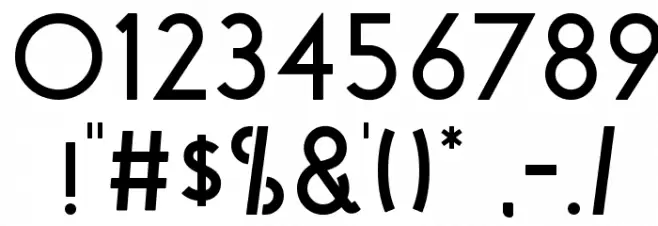 Coves Bold Font OTHER CHARS