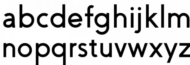Coves Bold Font LOWERCASE