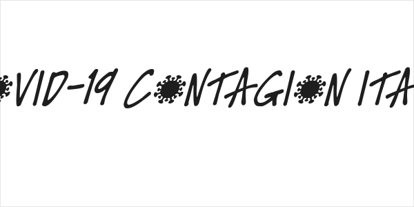 Covid-19 Contagion Italic Logo