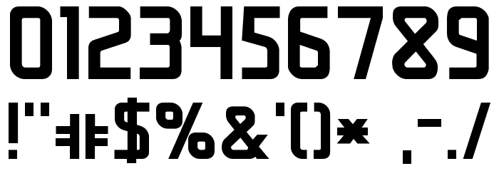 Covid19 Font OTHER CHARS