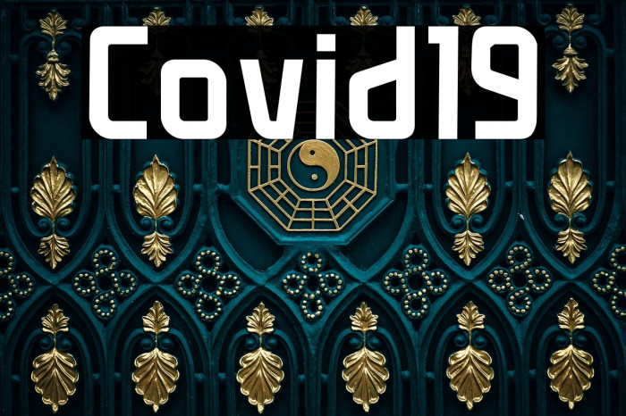 Covid19 Font examples