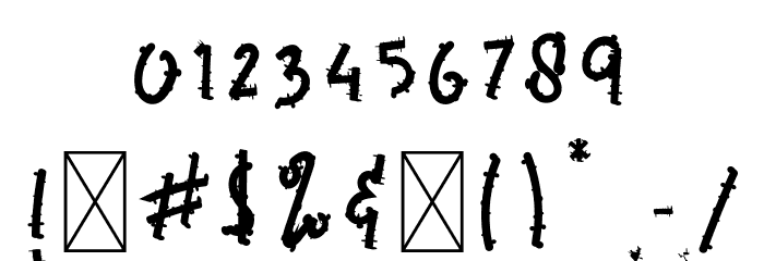 CovidCodecRegular Font OTHER CHARS