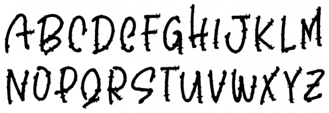 CovidCodecRegular フォント 大文字