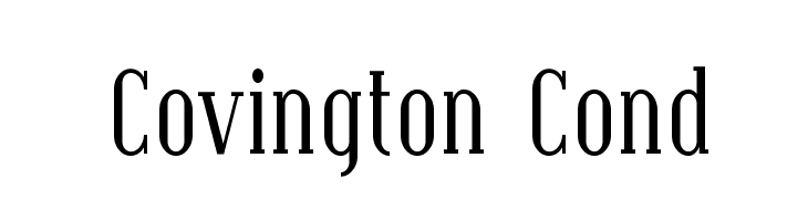 Covington Cond  Fuentes Gratis Descargar