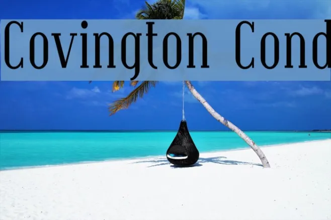 Covington Cond Example 1