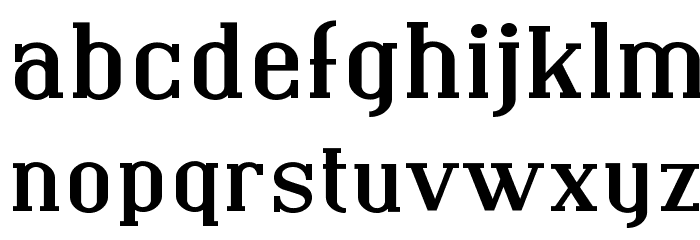 Covington Exp Bold Font LOWERCASE