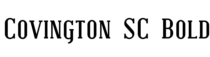 Covington SC Bold  नि: शुल्क फ़ॉन्ट्स डाउनलोड