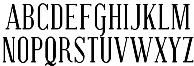 Covington SC Cond Schriftart Groß