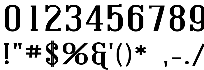 Covington SC Exp Bold Font OTHER CHARS