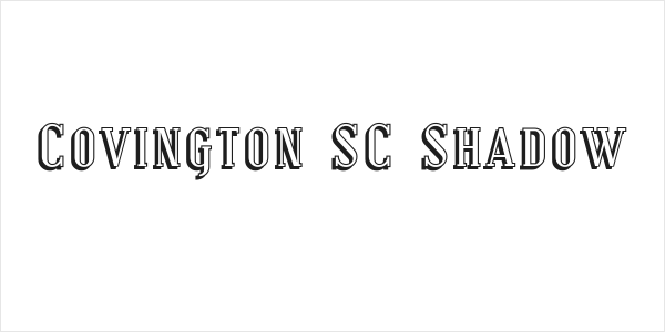 Covington SC Shadow Logo