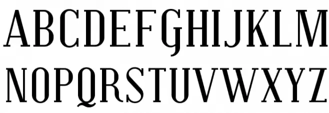 Covington SC フォント 大文字