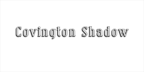 Covington Shadow Logo
