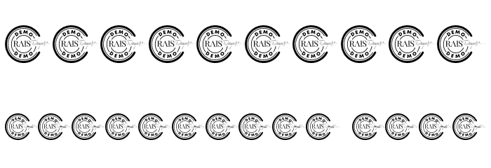 Cow Farm Demo Italic Font OTHER CHARS