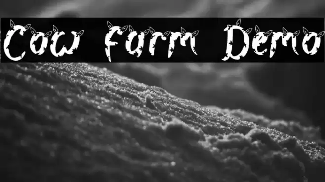 Cow Farm Demo Fuentes examples