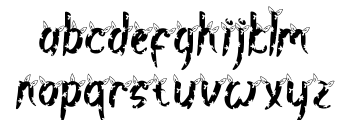 Cow Farm Demo Font LOWERCASE