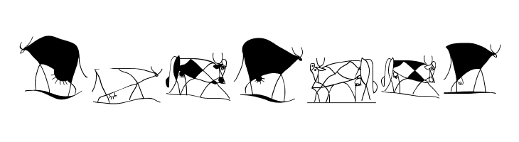 CowBats  免费字体下载