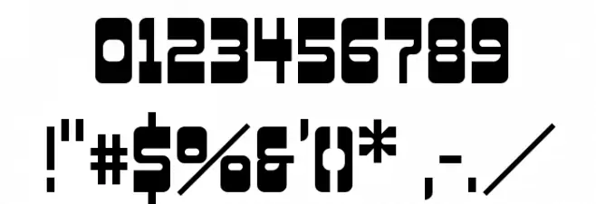 Cowboy Hippie Pro Font OTHER CHARS