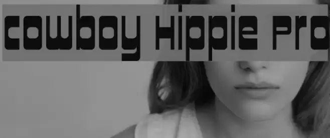 Cowboy Hippie Pro Font examples