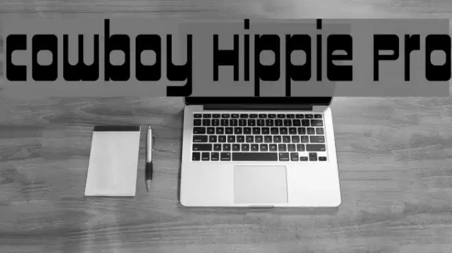 Cowboy Hippie Pro Font examples