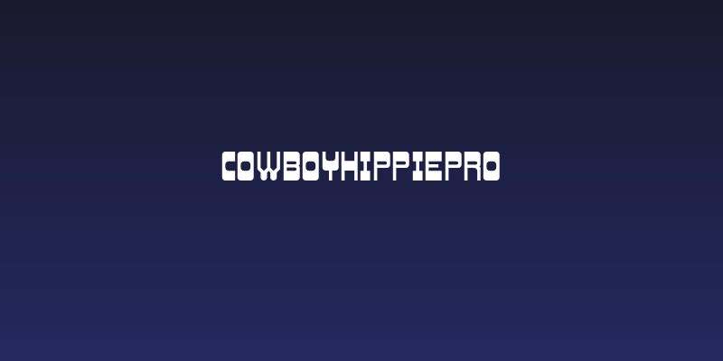 CowboyHippiePro Social Header