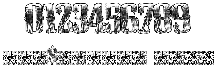 CowboyWould Font OTHER CHARS