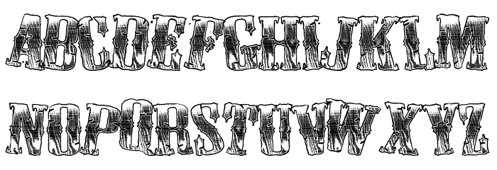 CowboyWould Font LOWERCASE