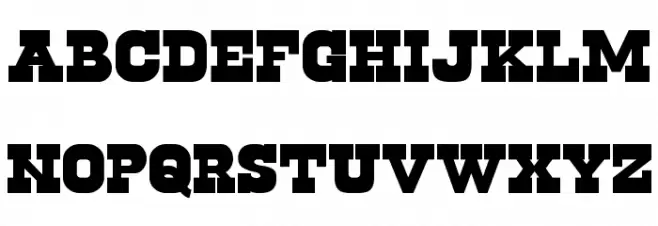 Cowboys 2.0 Font UPPERCASE