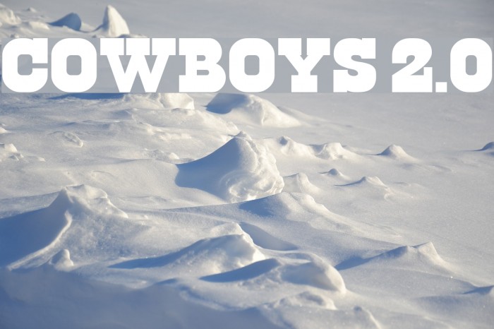 Cowboys 2.0 Caratteri examples