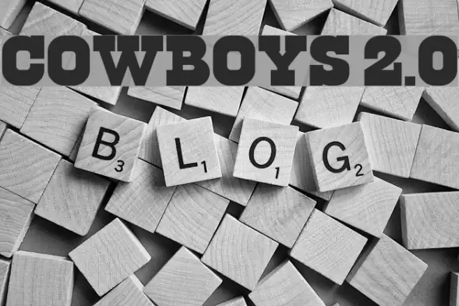 Cowboys 2.0 Font examples
