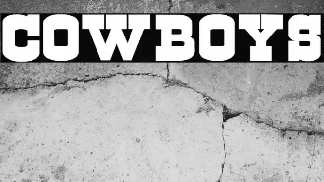 Cowboys خط examples
