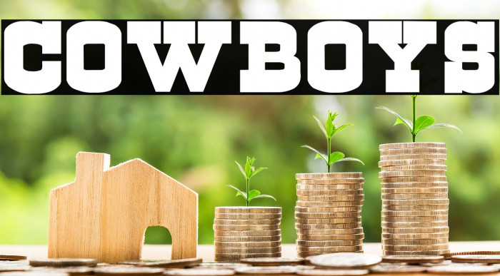 Cowboys Font examples