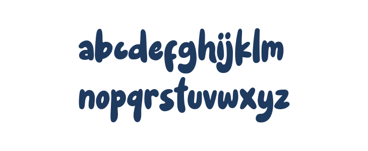 Cowkids Regular Lowercase