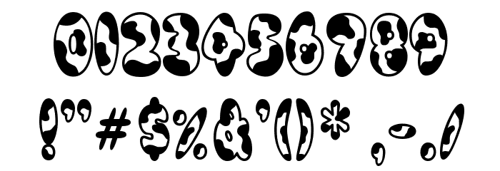 Cowpoke BI Font OTHER CHARS