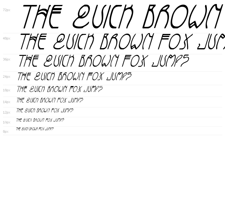 Coyote Deco CondItal Waterfall