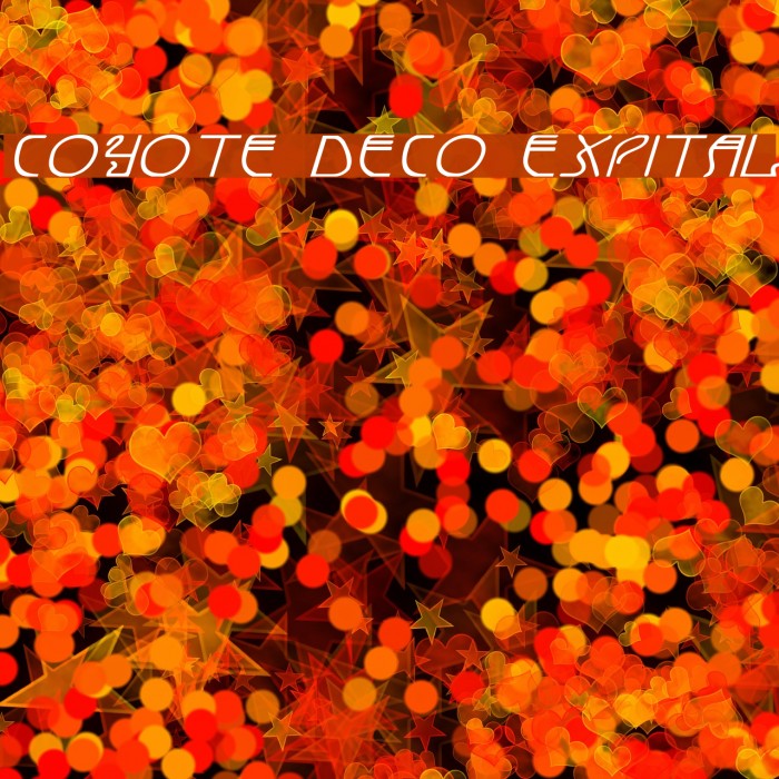 Coyote Deco ExpItal Polices examples