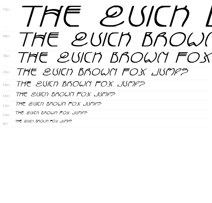 Coyote Deco ExpItal Waterfall