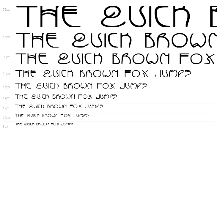 Coyote Deco Expanded Waterfall