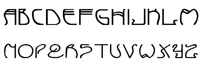 Coyote Deco Expanded Шрифта строчной
