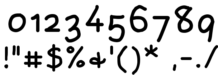 Coyotris Comic Font OTHER CHARS