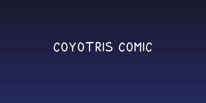 Coyotris Comic Social Header