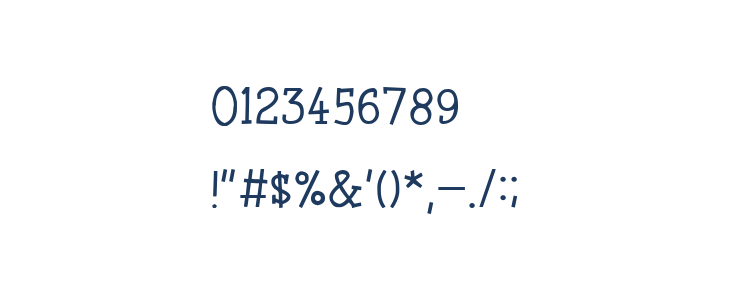 Coyotris Serif Other Characters