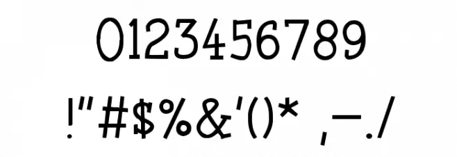 Coyotris Serif Font OTHER CHARS