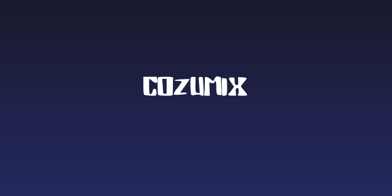 Cozumix Social Header
