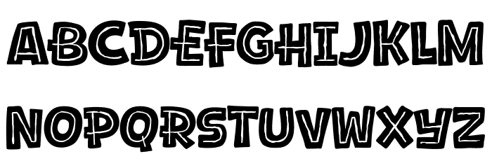 Cozy Autumns Font UPPERCASE