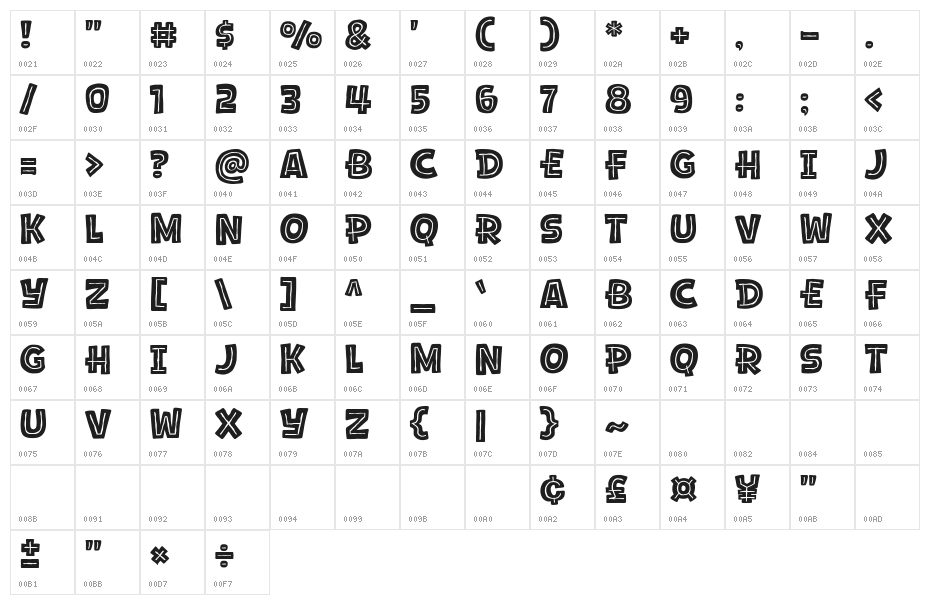 Cozy Autumns Character Map