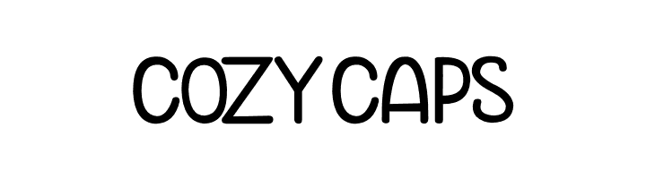 Cozy Caps Font