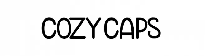 Cozy Caps  免费字体下载