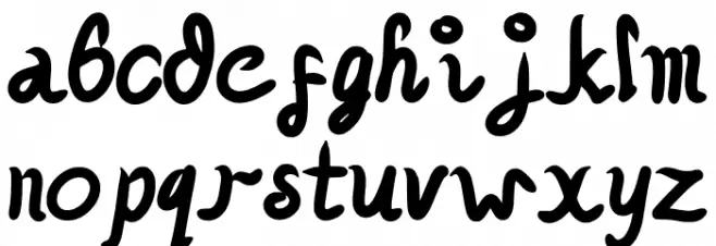 Cozy Regular Font Litere mici