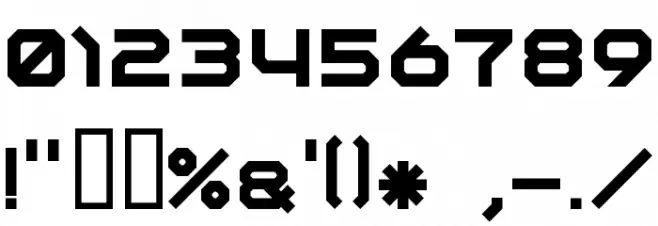 coastboy fat Font OTHER CHARS